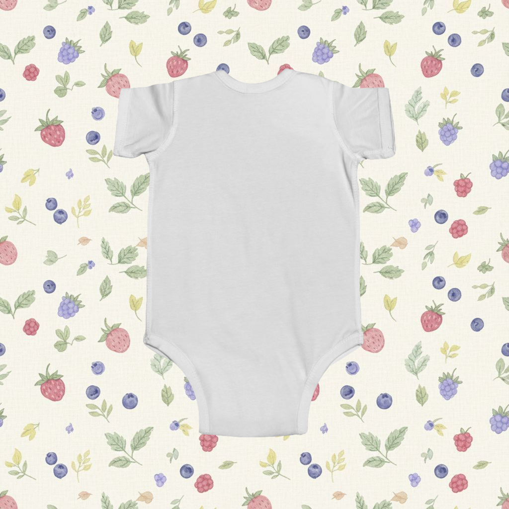 'Just Hatched' Nostalgic Cartoons Short-Sleeve Baby Onesie