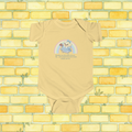 Cute Dorothy-Inspired 'Somewhere Over the Rainbow' Short-Sleeve Baby Onesie