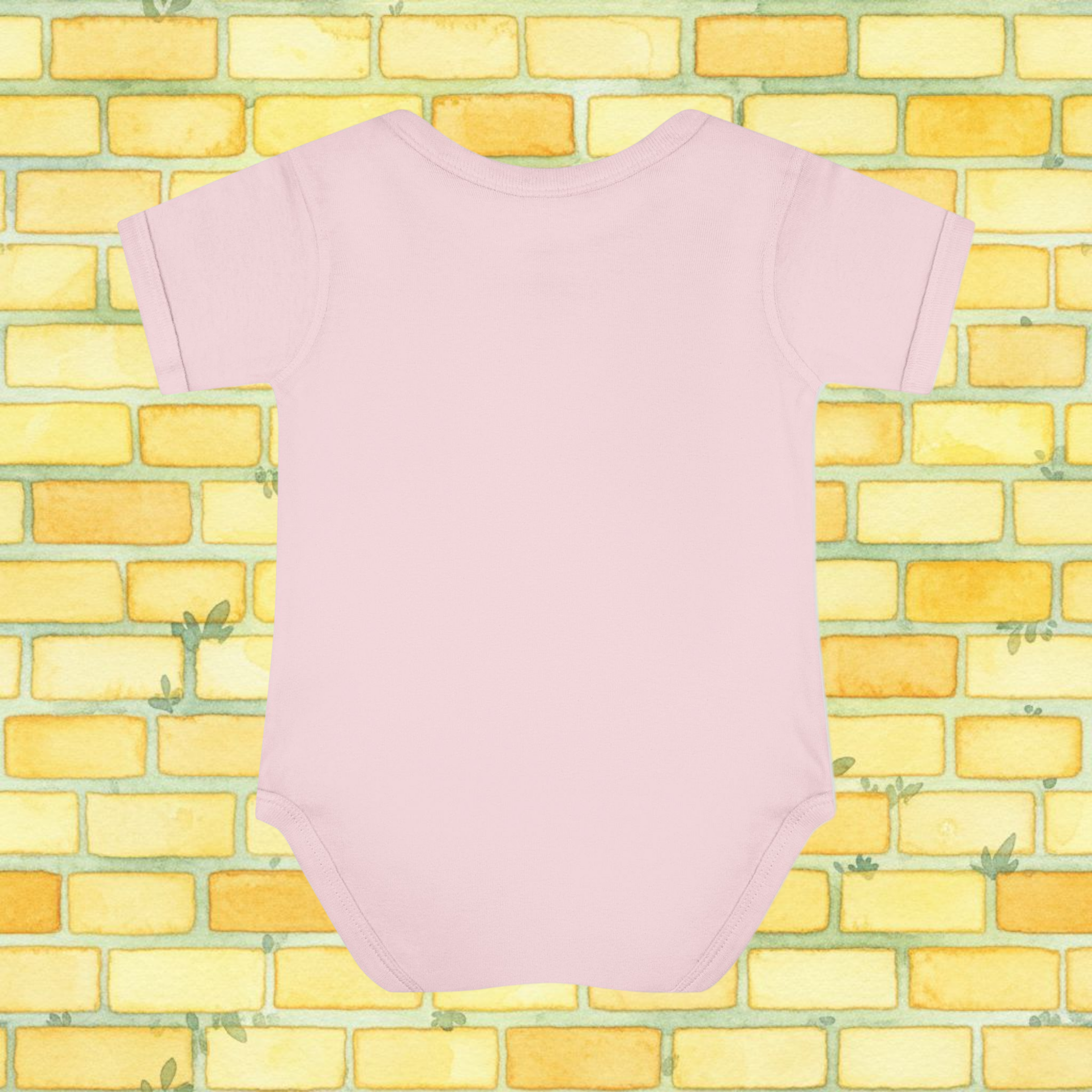 Pastels Dorothy-Inspired 'Somewhere Over the Rainbow' Short-Sleeve Baby Onesie