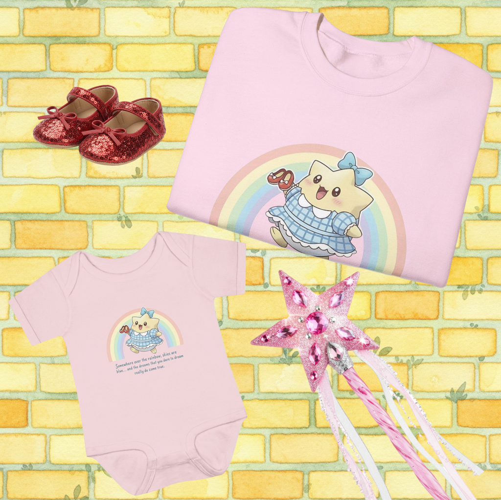 Mommy & Me 'Somewhere Over the Rainbow' Dorothy-Inspired Sweater